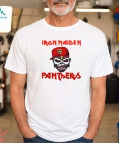 NHL Florida Panthers Iron Maiden Rock Band T Shirt