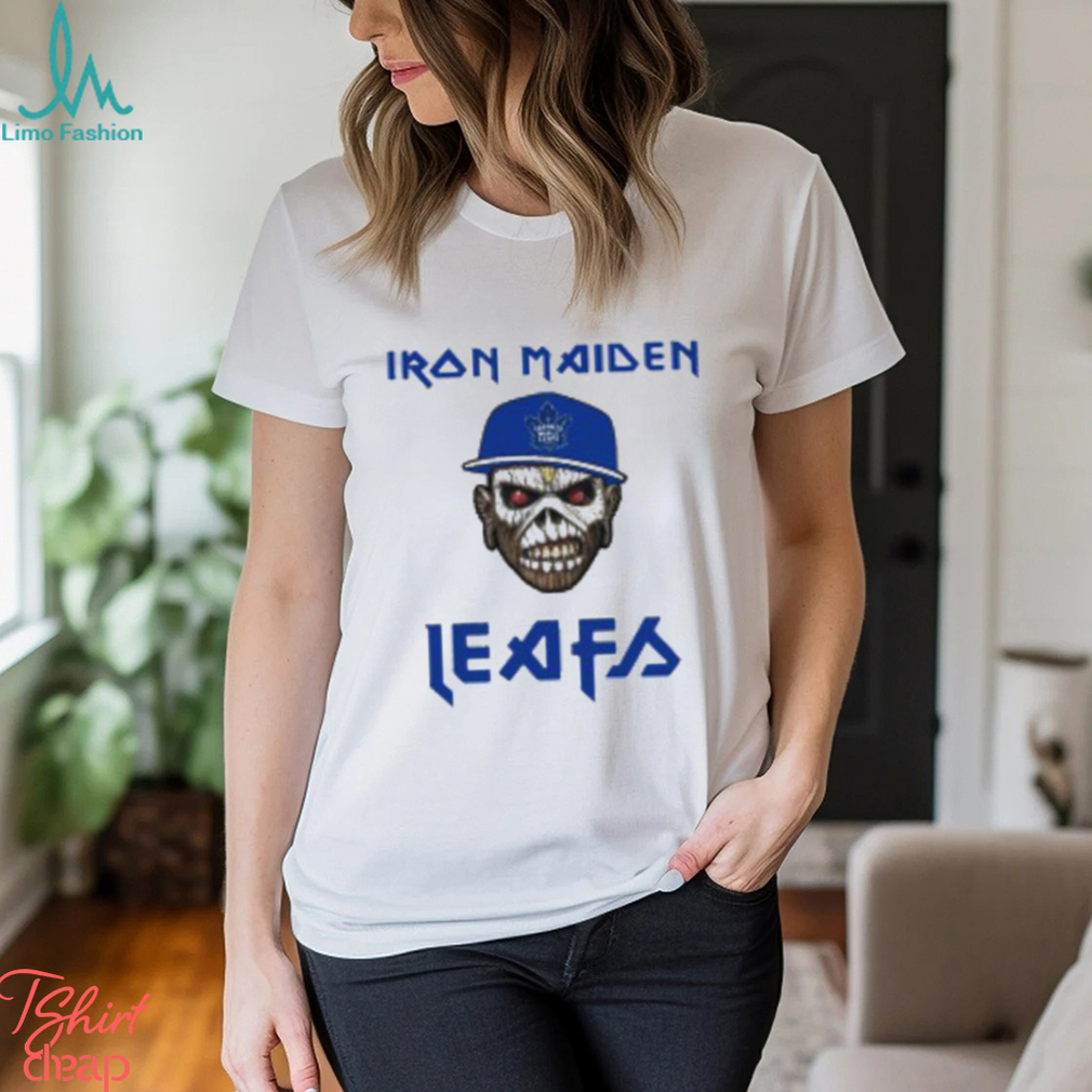 NHL Toronto Maple Leafs Iron Maiden Rock Band T Shirt NHL Toronto Maple Leafs Iron Maiden Rock Band T Shirt
