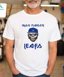 NHL Toronto Maple Leafs Iron Maiden Rock Band T Shirt