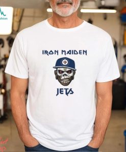 NHL Winnipeg Jets Iron Maiden Rock Band T Shirt