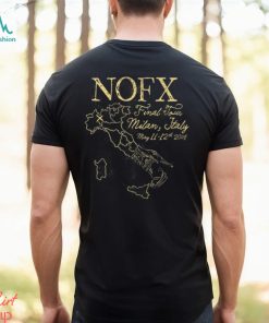 NOFX Final Tour 05 11 12 24 Milan Italy Shirt