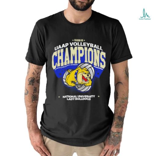 NU Lady Bulldogs Season 86 UAAP Volleyball Champions National University Lady Bulldogs shirt