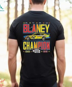 Nascar Cup Series Ryan Blaney Champions 2023 Shirt