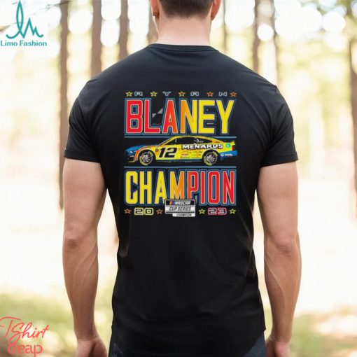 Nascar Cup Series Ryan Blaney Champions 2023 Shirt