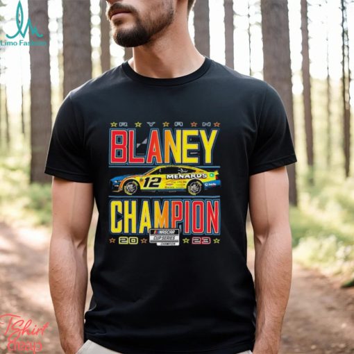 Nascar Cup Series Ryan Blaney Champions 2023 Shirt