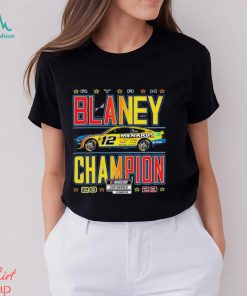 Nascar Cup Series Ryan Blaney Champions 2023 Shirt