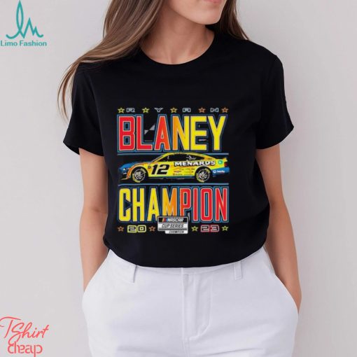 Nascar Cup Series Ryan Blaney Champions 2023 Shirt