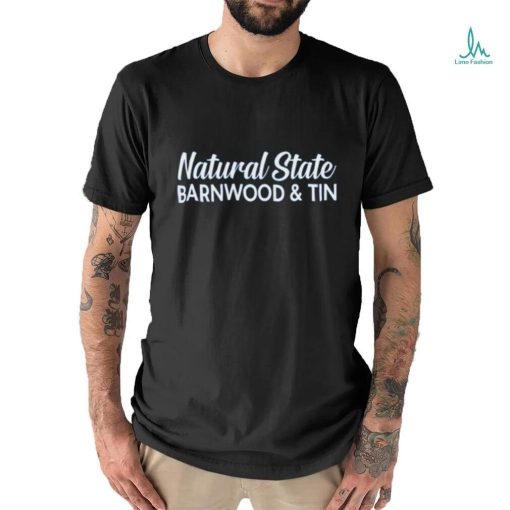 Natural State Barnwood & Tin Shirt