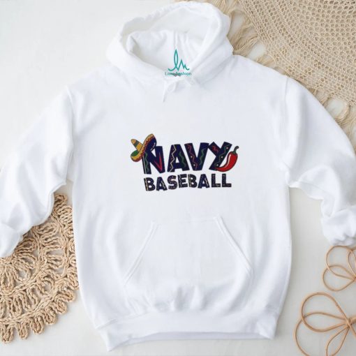 Navy Baseball Mexico Culture T shirt