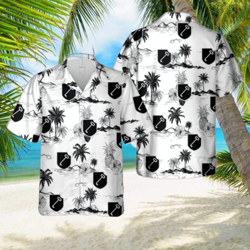 Nazi Germany 1st SS Panzer Division Leibstandarte SS Adolf Hitler Hawaiian Shirt