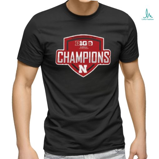 Nebraska Huskers 2024 Big 10 Baseball Conference Tournament Champions Shirt