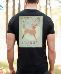 Neil Young Crazy Horse Foresthill 2024 Poster Shirt