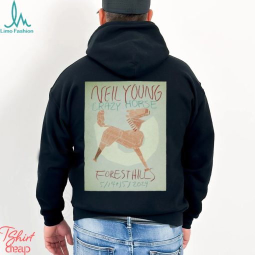 Neil Young Crazy Horse Foresthill 2024 Poster Shirt