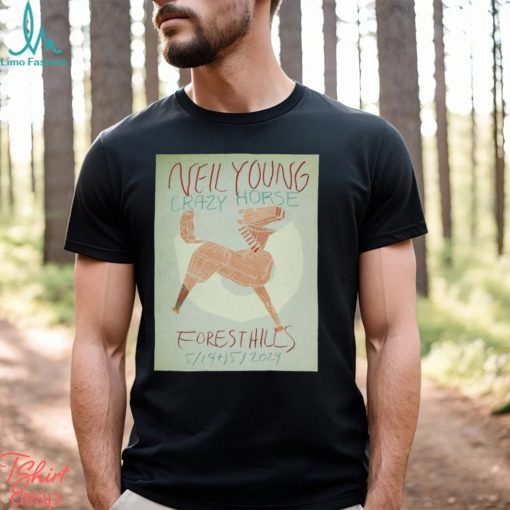 Neil Young Crazy Horse Foresthill 2024 Poster Shirt