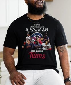 Never Underestimate A Woman Who Understands Baseball Minnesota Twins Shirt