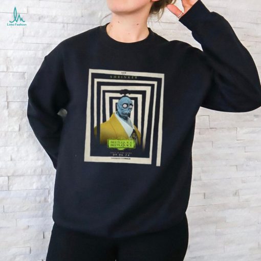 New Character Posters For Beetlejuice 2 Featuring Bob Releasing In Theaters On September 6 2024 Unisex T Shirt