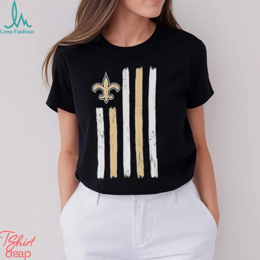 New Orleans Saints Brushstroke flag 4th of July 2024 shirt