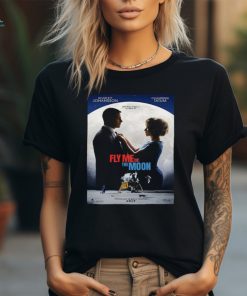 New Poster For Fly Me To The Moon Starring Scarlett Johansson And Channing Tatum Releasing In Theaters On July 12 Unisex T Shirt