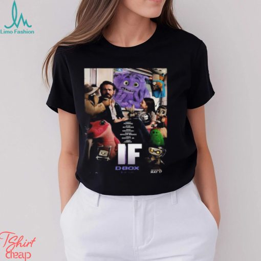 New Poster For John Krasinski’s IF Releasing In Theaters This Friday Unisex T Shirt