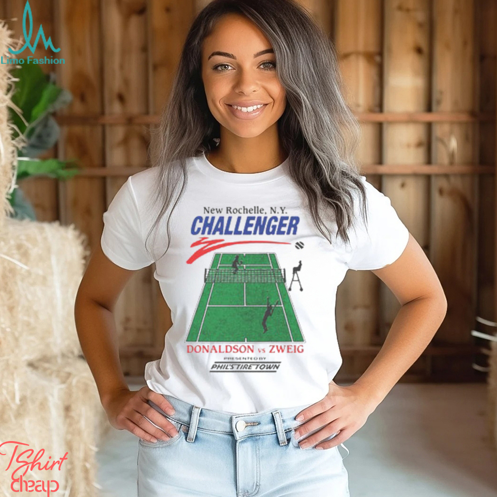 New Rochelle, N.Y. Challenger. Donaldson vs. Zweig Shirt New Rochelle, N.Y. Challenger. Donaldson vs. Zweig Shirt