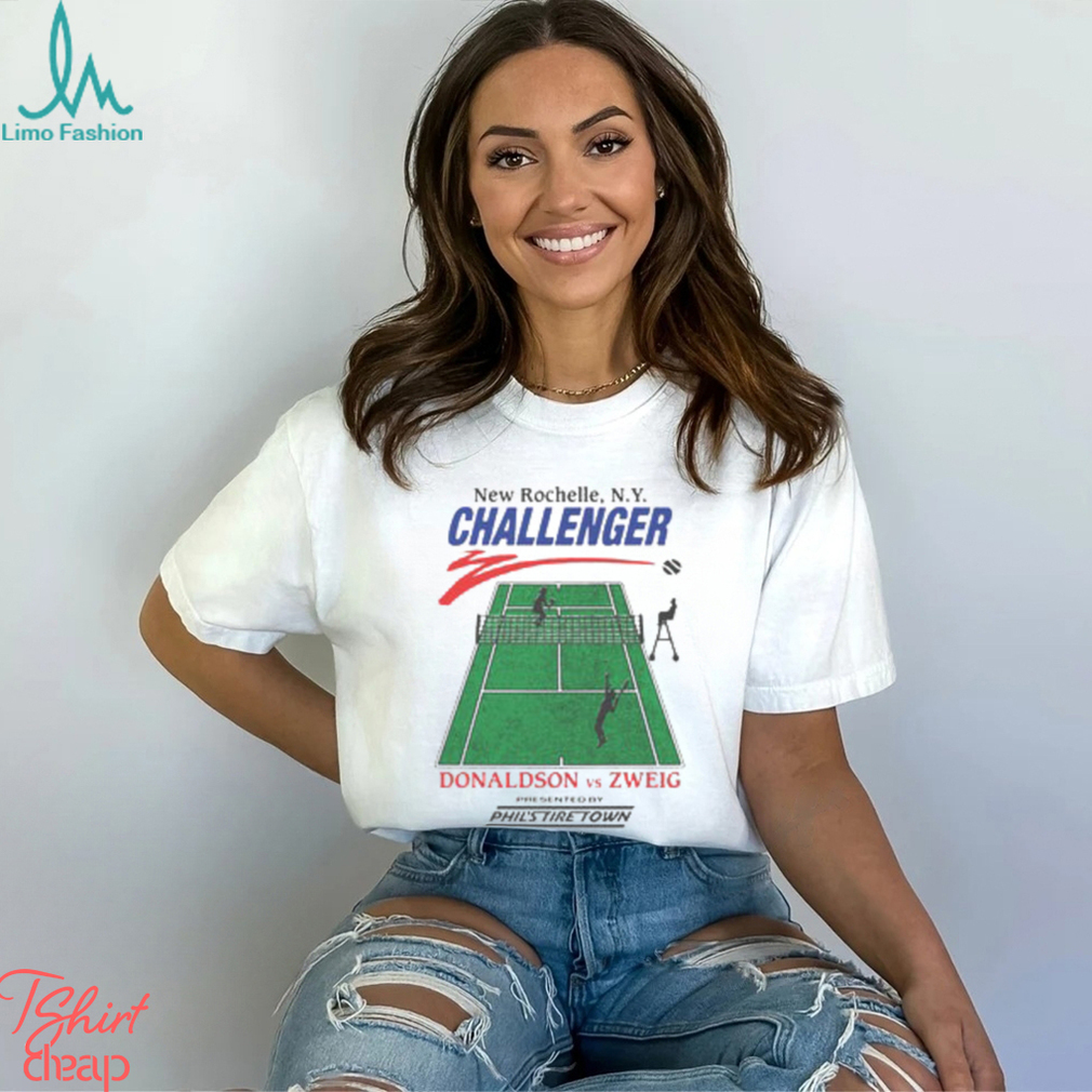 New Rochelle, N.Y. Challenger. Donaldson vs. Zweig Shirt New Rochelle, N.Y. Challenger. Donaldson vs. Zweig Shirt