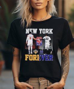 New York City Skyline Brunson And Juan Soto Forever Signatures Shirt