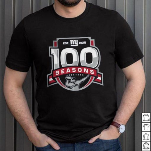 New York Giants WinCraft 100th Season Shirt