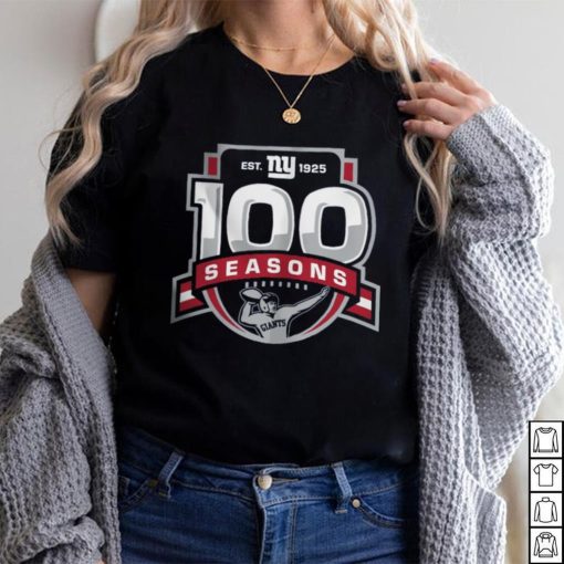 New York Giants WinCraft 100th Season Shirt