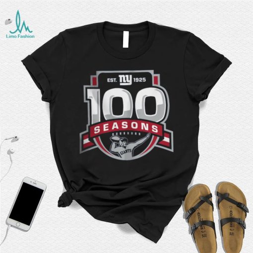 New York Giants WinCraft 100th Season Shirt