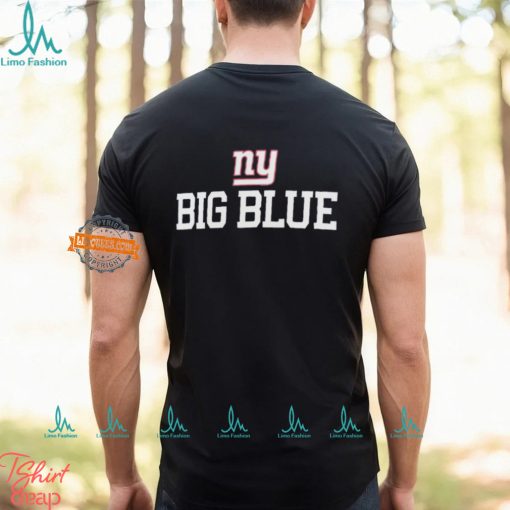 New York Giants big blue slogan shirt