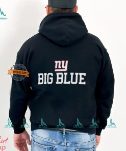 New York Giants big blue slogan shirt