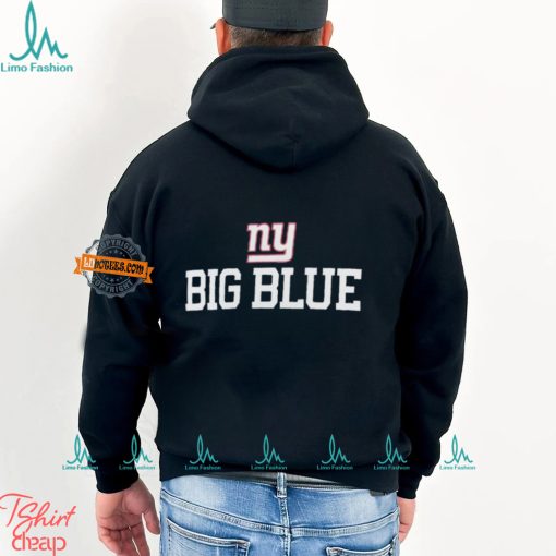 New York Giants big blue slogan shirt