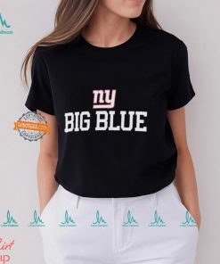 New York Giants big blue slogan shirt