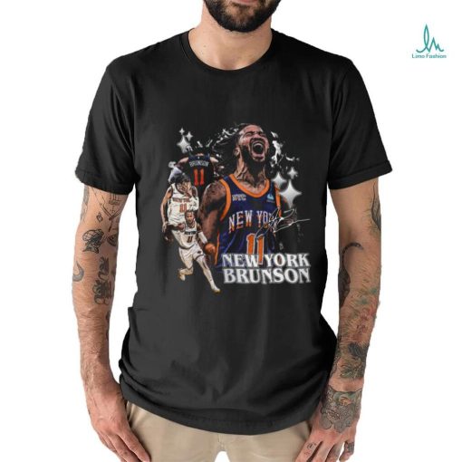 New York Jalen Brunson 2024 Vintage Graphic T Shirt
