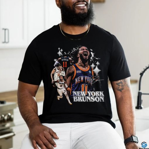 New York Jalen Brunson 2024 Vintage Graphic T Shirt