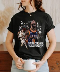 New York Jalen Brunson 2024 Vintage Graphic T Shirt