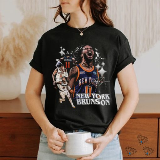 New York Jalen Brunson 2024 Vintage Graphic T Shirt