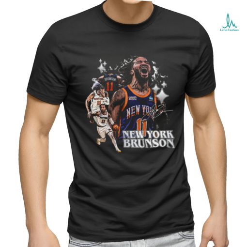 New York Jalen Brunson 2024 Vintage Graphic T Shirt