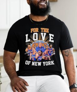 New York Knicks For The Love Of New York Signatures Shirt