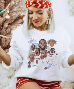 New York Knicks Jalen Brunson graphic signature shirt
