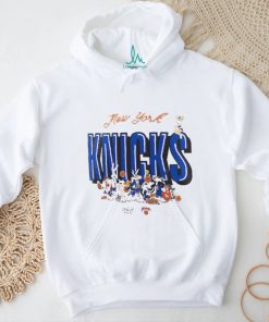 New York Knicks Looney Tunes All Character Graphic T Shirt