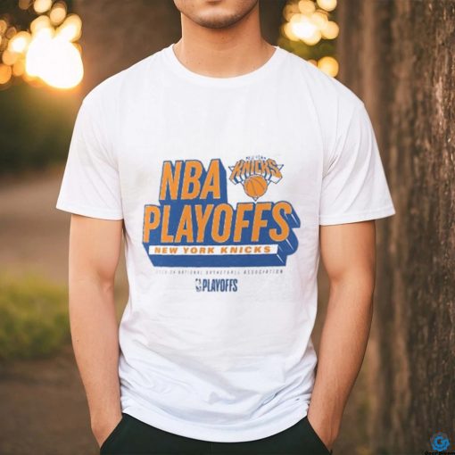 New York Knicks NBA Play Off Participant Defensive Stance T Shirt