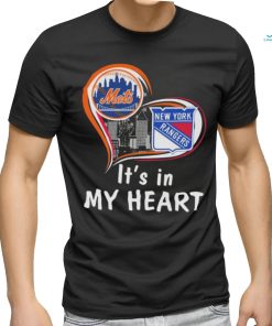 New York Mets And New York Rangers It’s In My Heart T shirt
