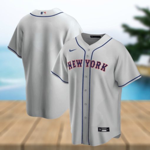 New York Mets Nike Official Replica Road Jersey Mens