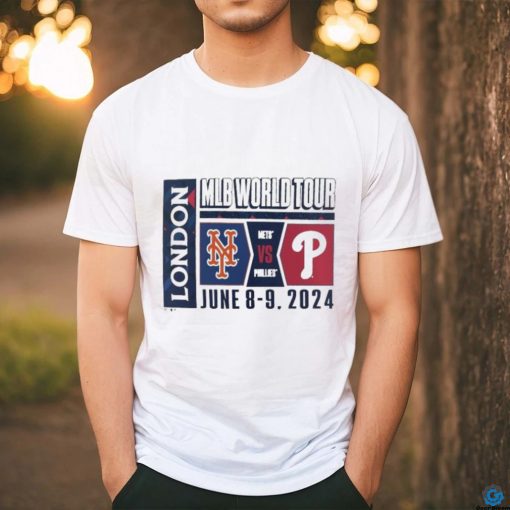 New York Mets vs Philadelphia Phillies MLB World Tour London June 8 9, 2024 shirt