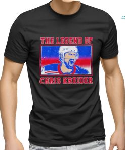 New York Rangers Legend of Chris Kreider shirt