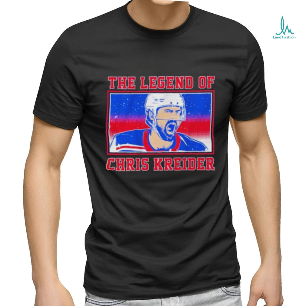 New York Rangers Legend of Chris Kreider shirt New York Rangers Legend of Chris Kreider shirt