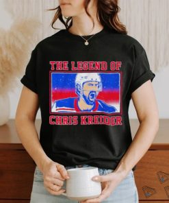 New York Rangers Legend of Chris Kreider shirt