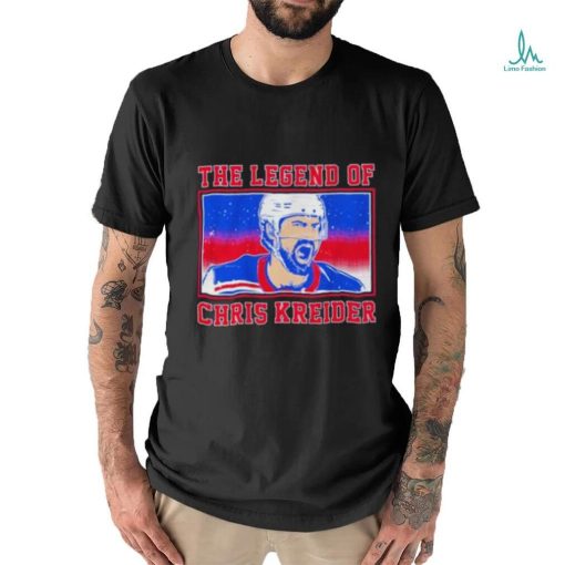 New York Rangers Legend of Chris Kreider shirt