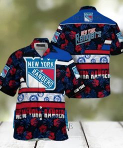 New York Rangers NHL Hawaiian Shirt Summer Beach